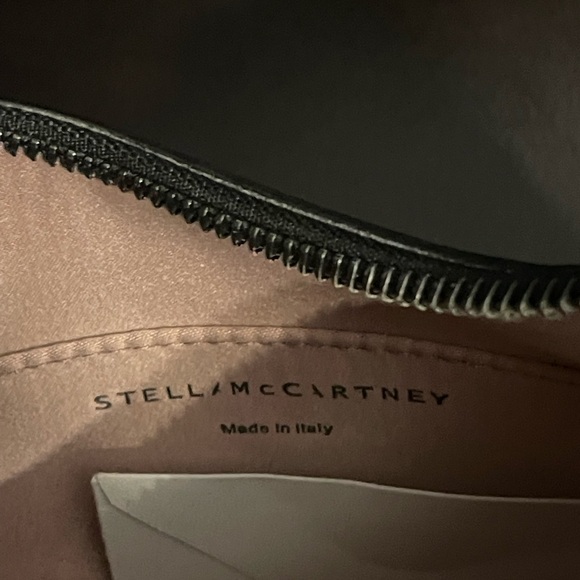 Stella McCartney Black Sparkle Shoulder Bag - Picture 6 of 8